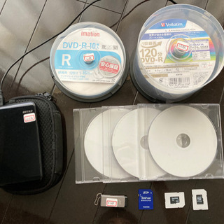 外付けHDD, DVD-R, USBメモリ, SDカード, マイ...