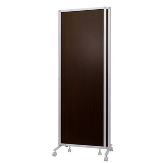 パーテーション キャスター付き3折(シャスタ2 DBR)