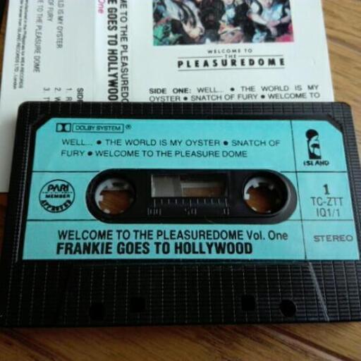 フランキー ゴーズ トゥ ハリウッド ウェルカム トゥ ザ プレジャドームカセットテープ Kero 野洲の本 Cd Dvdの中古あげます 譲ります ジモティーで不用品の処分