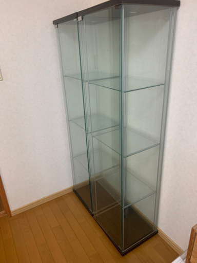 IKEA デトルフガラスケース✖️２個
