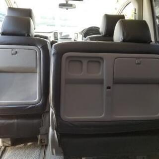 アルファード　10系  レザーシートカバー 黒