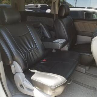 アルファード　10系  レザーシートカバー 黒