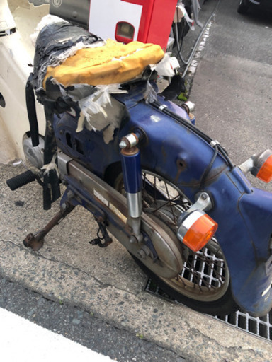 HONDA カブ AA01 不動 エンジンガラガラ音福岡市南区