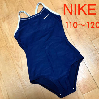 110㎝〜120㎝　ナイキ★NIKE★ワンピース水着  ネイビー 