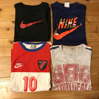 [交渉中]140Tシャツ4枚セットNIKEナイキ他