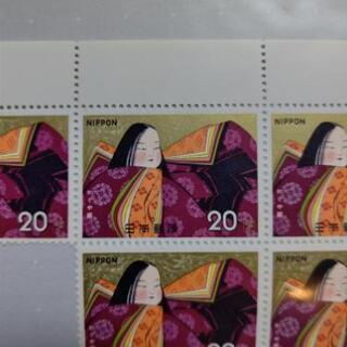かぐや姫の切手2種類、10枚