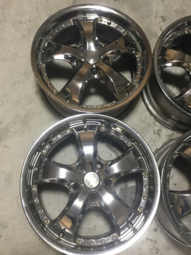 格安!17インチ アルミホイール メッキ 4本セット | qsfirst.sg