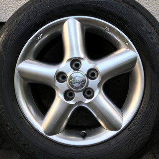 215/65R16 日産 エクストレイルT30 純正アルミホイール＋タイヤ
