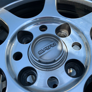 rays eco drive 707 15インチ　5.5j +40 4穴 pcd100 175/65r15  デイトナレーシング