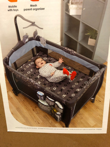 新品未使用‼︎ 箱入り　Babytrendベビーベッド　ベビーサークル