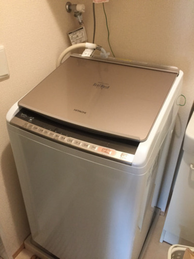 日立　タテ型洗濯・乾燥機ビートウォッシュ（BW-DV80C）