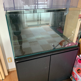 90cmガラス水槽 水槽台セット！！ 90cm ガラス水槽、水槽台セット