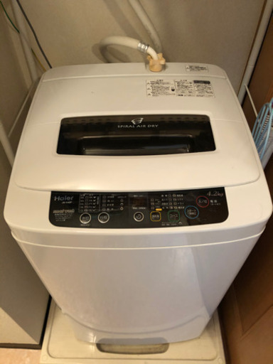 【美品】2013年製洗濯機　4.2kg ※交渉中です