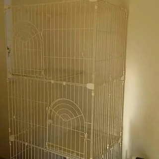 美品！猫のゲージ三段