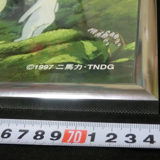 風の谷のナウシカ　もののけ姫【ポスター等5点セット】73cm×52cm　額付き　　スタジオジブリ