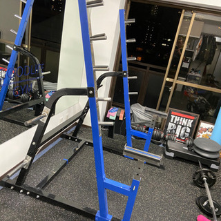 【IROTEC （アイロテック） パワースクワットハーフラック】中古