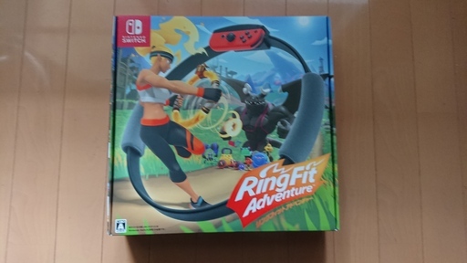 リングフィットアドベンチャー　Switch　ring fit adventure
