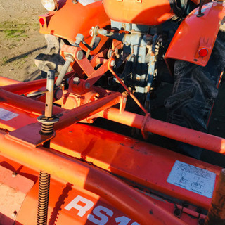 KUBOTAトラクターL1501DT4駆15馬力ロータリー付け