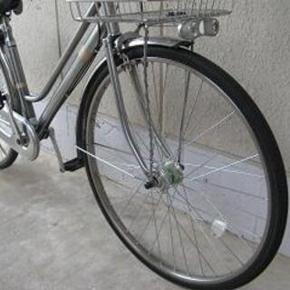 自転車 〔中古〕27インチ（内装3段変速・センターLEDオート 