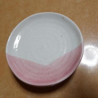 【値下げ】ピンク和皿　4枚