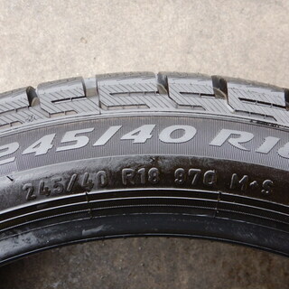 245/40R18 4本組 ピレリアイスアシンメトリコ スタッドレス GTR