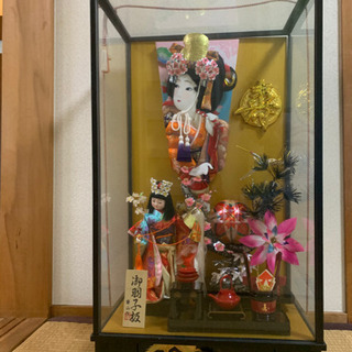 日本人形　オルゴール付き
