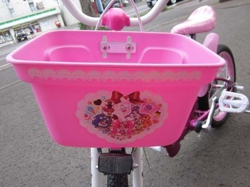 南12条店 プリキュア アラモード 16インチ 子供自転車 補助輪付き ピンク 幼児