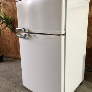 モリタ　２ドア冷蔵庫　８８L