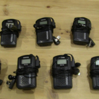 トランシーバー&インカム 7個セット トランシーバー&インカム 7個セット