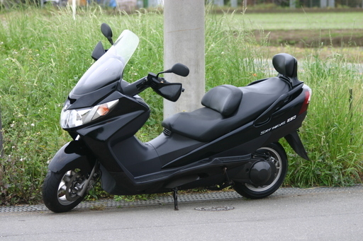 自賠責保険付-埼玉発433-今だから陸送料負担】SUZUKIスカイウェイブCJ43Aリミテッド グリップヒーター付き