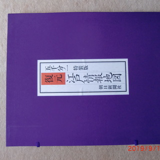 5千分の1特装版復元江戸情報地図