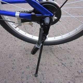 南12条店 【美品】20インチ 折り畳み自転車 ライト付き ブルーの通販は 