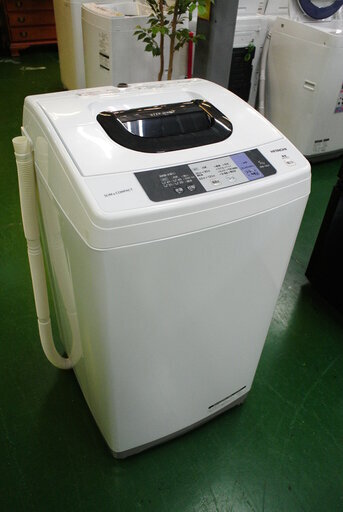 (店舗同時販売中) 日立 5.0kg洗濯機 NW-50A 2017年製。