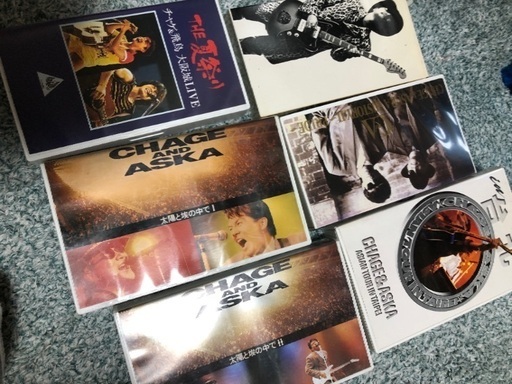 チャゲアス　チャゲ＆飛鳥　CD・VHS　BOOK　その他シングルCD等