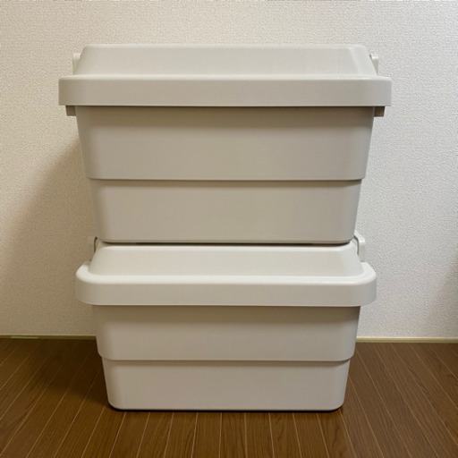 無印良品 ポリプロピレン頑丈収納ボックス 大 2個セット うさぎ 北の収納家具 収納ケース の中古あげます 譲ります ジモティーで不用品の処分