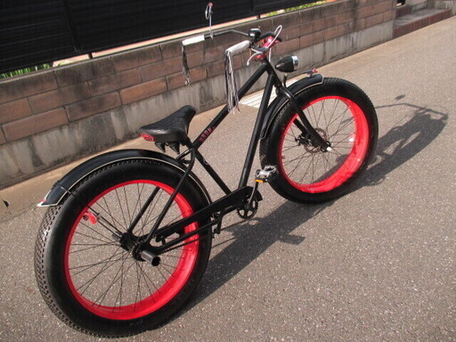 限定車 Bronx ファットバイク 黒 赤 ブロンクス 極太タイヤ カスタム 自転車 ビーチクルーザー ローライダー ローチャリ アメリカン Billy 伊勢崎のbmxの中古あげます 譲ります ジモティーで不用品の処分 限定車 Bronx ファットバイク 黒 赤 ブロンクス 極太タイヤ カスタム 自転車 ビーチクルーザー ローライダー ローチャリ アメリカン Billy 伊勢崎のbmxの中古あげます 譲ります ジモティーで不用品の処分