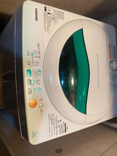 TOSHIBA 洗濯機　5キロ　引取きてくださる方1000円引き