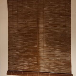 アジアンリゾート　天然竹 ロールアップスクリーン　87x180cm