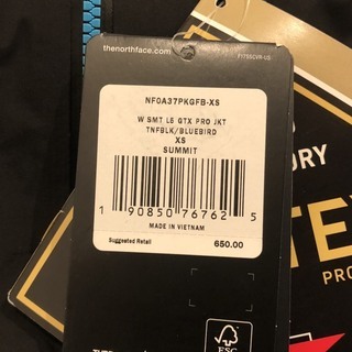 ノースフェイス　ゴアテックスジャケット