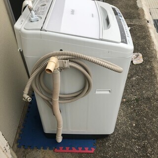 【HITACHI】 日立 全自動洗濯機 BW-V80B 8kg 2018年製 ビートウォッシュ