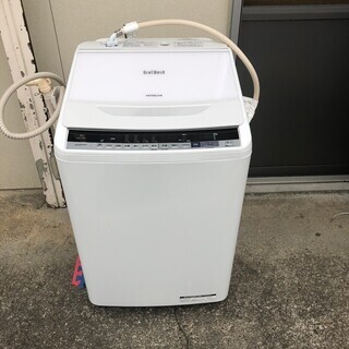 【HITACHI】 日立 全自動洗濯機 BW-V80B 8kg ...