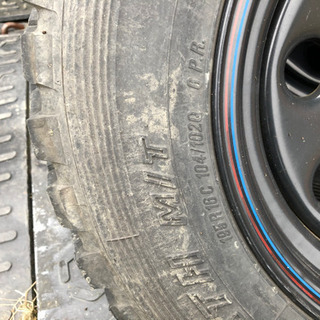 ジムニー　美品バリ山　ホイール、タイヤセット　JB23 JA12 JA11 