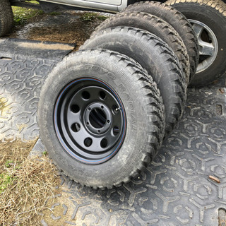 ジムニー　美品バリ山　ホイール、タイヤセット　JB23 JA12 JA11 