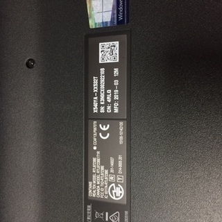 ASUS ノートパソコン X540Y 新品同様 値下げ！