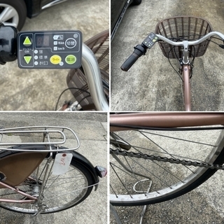 大阪府以内無料発送 BRIDGESTONE 12.8AH 電動アシスト自転車W8