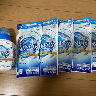 洗剤　LION NANOX ナノックス　６個セット