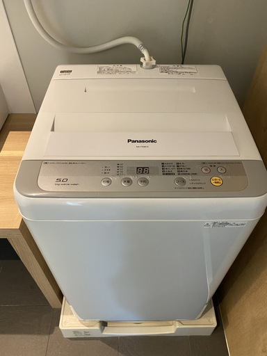 2017年製洗濯機！ 美品☆ パナソニック◎ Panasonic○ 全自動洗濯機☆ 5kg　京都市