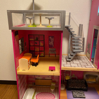 値下げ。　コストコ　kidkraft ドールハウス　バービー　リカちゃん