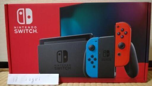 Switch【新型】【新品未使用】ネオン レッド\u0026ブルー