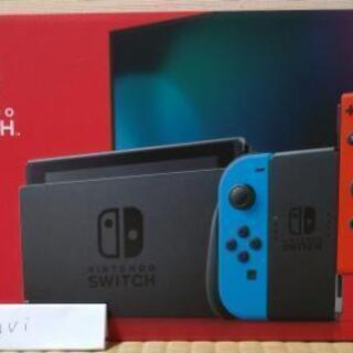 Switch【新型】【新品未使用】ネオン レッド&ブルー